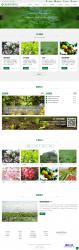 绿色大气响应式绿化公司HTML5网站模板 - 网站模板 -六神源码网