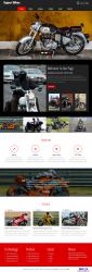 HTML5摩托车俱乐部响应式网站模板 - 网站模板 -六神源码网