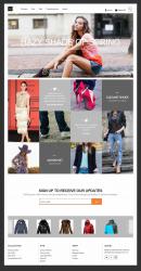 女性服装商城Bootstrap网站模板 - 网站模板 -六神源码网