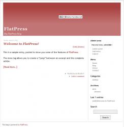 FlatPress 1.0.2 - PHP源码 -六神源码网