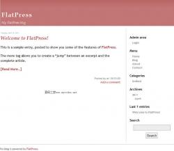 FlatPress 0.1010.2 汉化版 - PHP源码 -六神源码网