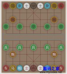 HTML5中国象棋网页游戏代码 - HTML源码 -六神源码网