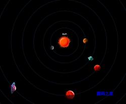 HTML5 canvas太阳系八大行星运行轨道图 - HTML源码 -六神源码网