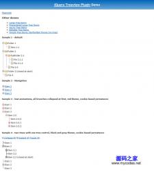 jQuery树形菜单插件Treeview 1.4.1 - HTML源码 -六神源码网