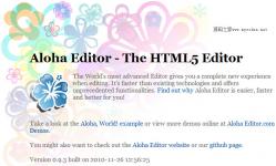 Aloha Editor 0.20.16 - HTML源码 -六神源码网