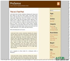 Wordpress ProSense(年度最佳12) - 源码下载 -六神源码网