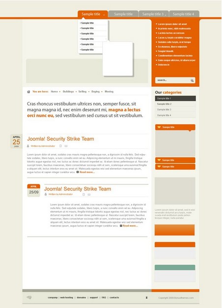 Creative设计Joomla模板 - 源码下载 -六神源码网