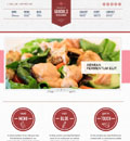 漂亮的西餐厅网站模板 - 源码下载 -六神源码网