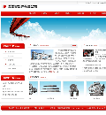 pageadmin企业网站管理系统-红白相间机械制造公司网站模板(带程序) - 源码下载 -六神源码网