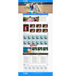 蓝色婚纱摄影工作室网站模板 - 源码下载 -六神源码网
