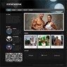 黑色炫酷健身网站模板 v8 - 源码下载 -六神源码网