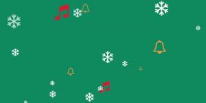 美观大气卡通式创意圣诞节雪花随机飘落背景jQuery插件特效代码-六神源码网