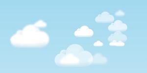 美观大气天空中飘动的云朵动画jquery插件-六神源码网