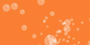 jQuery橙色动态气泡背景特效动画-六神源码网