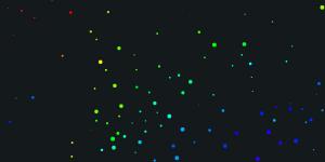 多彩散开聚合动态粒子canvas特效背景动画-六神源码网