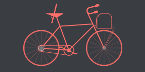 纯CSS实现动态自行车行驶特效动画-六神源码网