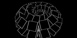 动态循环多边形立体方块canvas特效动画-六神源码网
