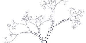数字0和1动态构图算法二叉树canvas动画-六神源码网